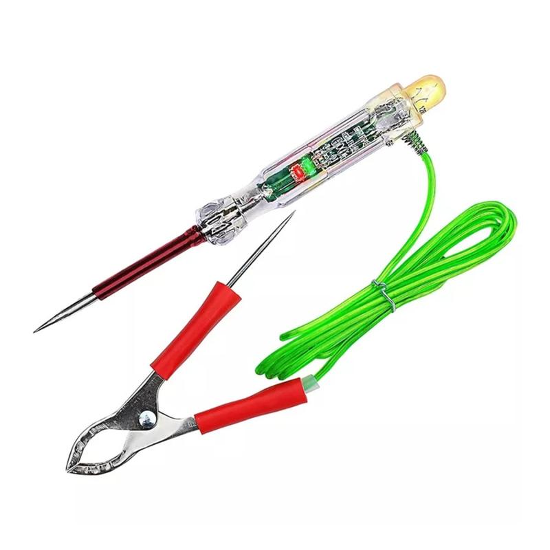 Automotive LED Circuit Tester 6-24V Test Light with Dual Probes ...
