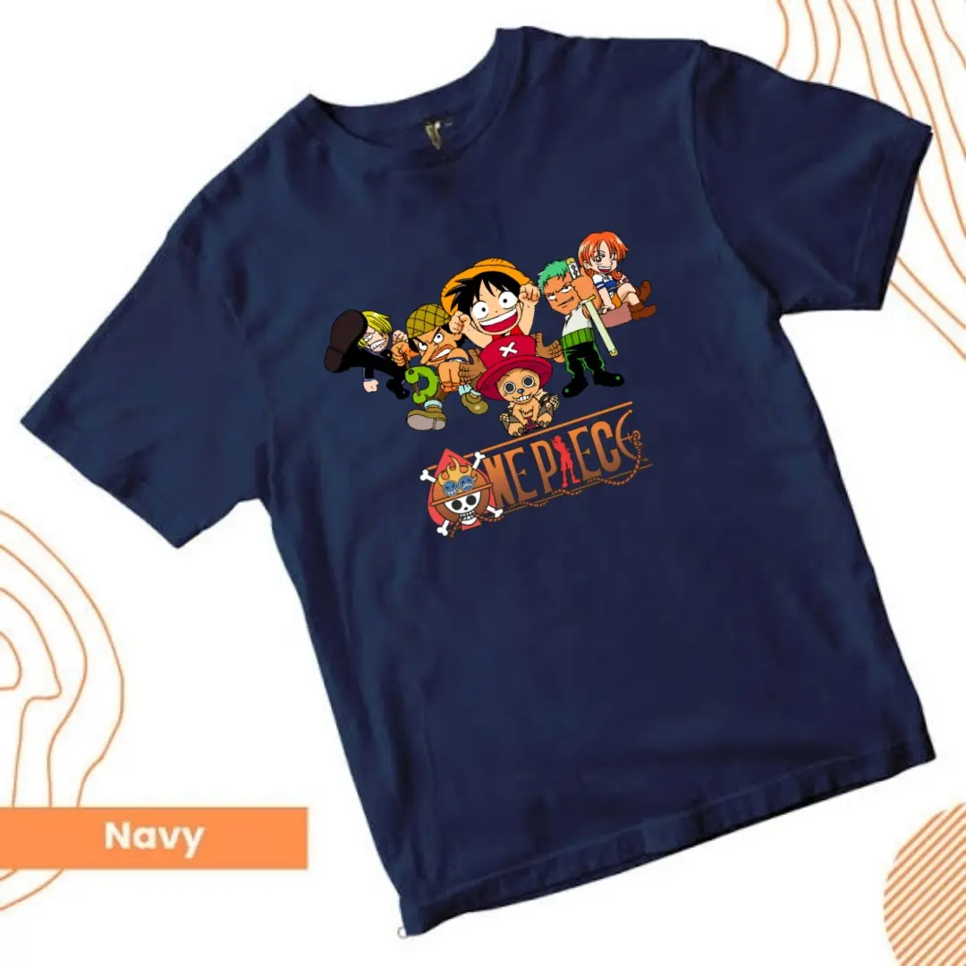 NEWSAMTREEMELY kaos anak one piece kaos anak laki-laki atasan distro premium anak kaos anak 1-10thn