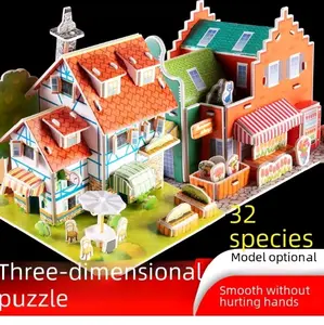 Mainan Puzzle 3D Edukasi Merangkai Meningkatkan Kreativitas Anak - Brand Toys