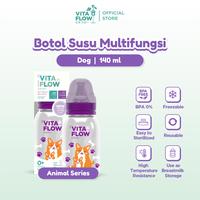 Gambar Vitaflow Botol Susu Multifungsi PP 140 ml Dog dari Vitaflow Baby Kota Administrasi Jakarta Timur 1 Tokopedia