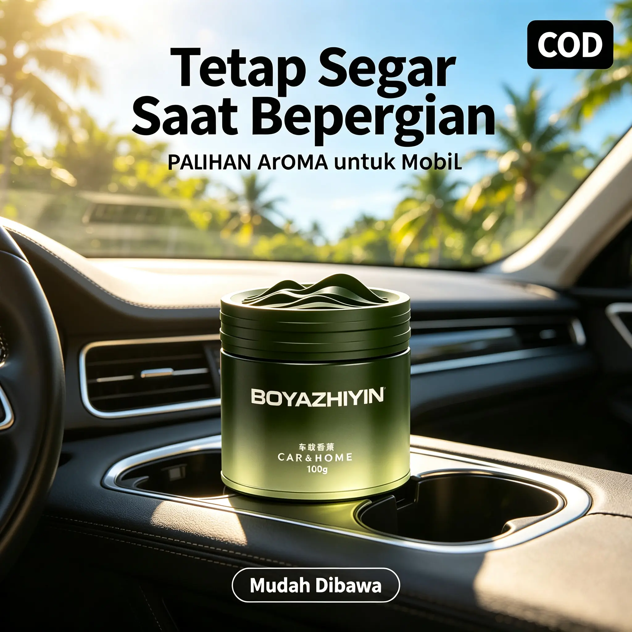 Pewangi Mobil Bentuk Mountain Kemasan Kaleng Elegan Ukuran 100 Gram Aroma Teh Chamomile Pewangi Ruangan Tanaman Herbal Aman untuk Penderita Asma untuk Pria dan Wanita Aktif saat Meditasi Yoga Pagi Viral TikTok 2026 COD Se Indonesia
