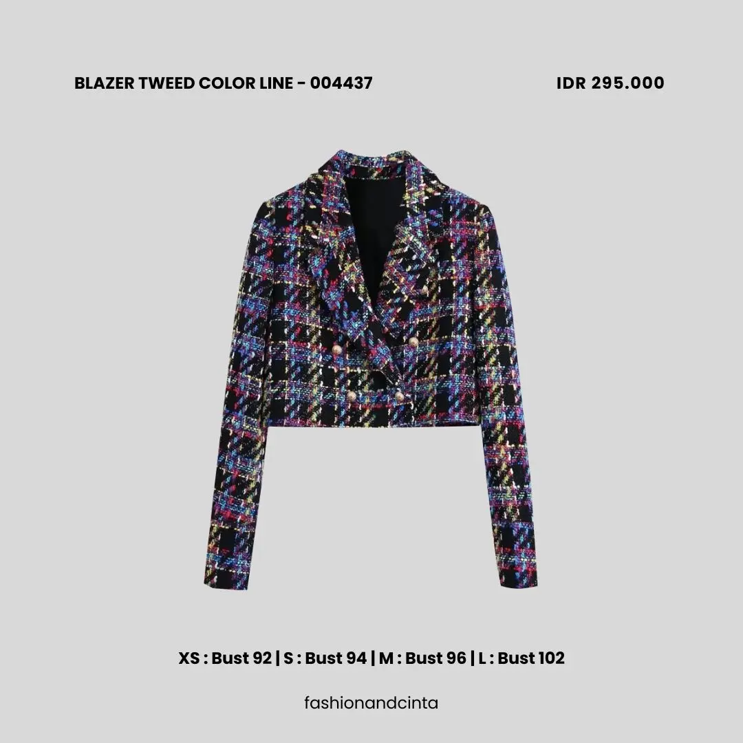 Blazer Tweed Color line 004437