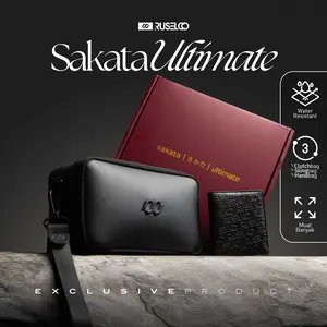 RUSELCO I Sakata Ultimate Handbag Exclusive Tas Clutch Pria Multifungsi Simple Waterproof
