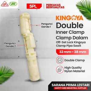 KLEM DALAM SAWIT PENGUNCI GANDA KINGOYA, DOUBLE INNER CLAMP OFF-SET LOCK, CLAMP DALAM GALAH SAWIT - KINGOYA