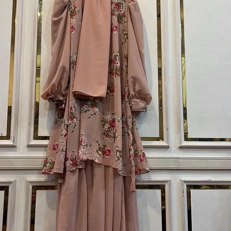 Set hijab Anjani  Gamis Muslim Lebaran 1
