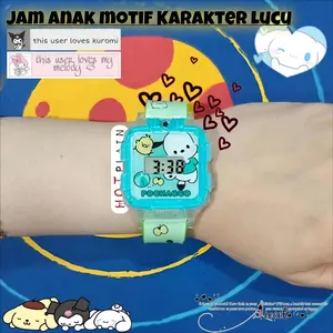 Jam Tangan Anak Digital Karakter Sanrio Lucu Kode J6000 Kado dan Suvernir -CT