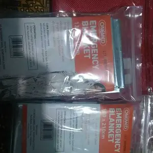 ONEMED - Selimut Darurat Emergency Thermal Blanket 130x210 PROMO- Silver Camping