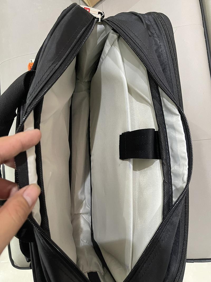 Product Introduction of cặp đă năng học sinh văn phòng Calm down CÓ NGĂN NƯỚC FLK {SANG TRỌNG} Nam Bag 13