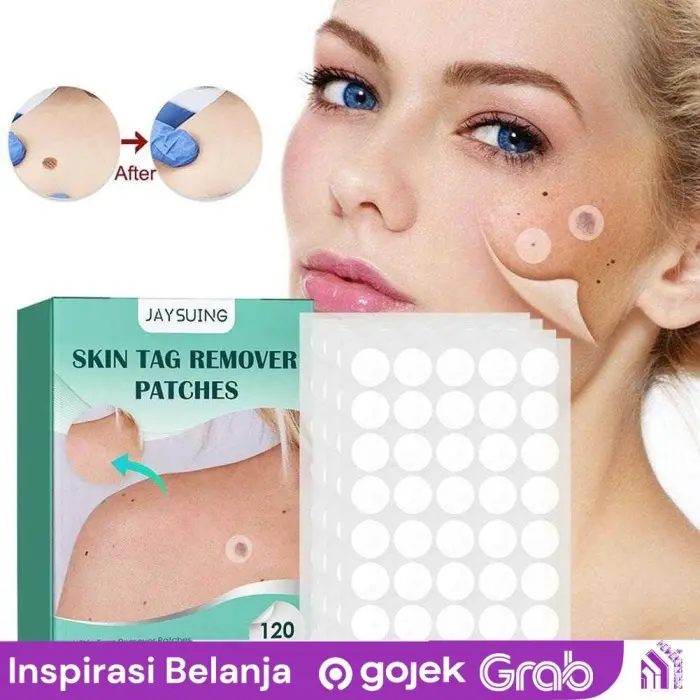 SPESIAL PROMO Plester Penghilang Kutil Kulit Tahi Lalat Wart Removal Patch 120 PCS