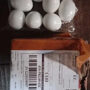 Paket 10 Pcs Telur Merpati Palsu Mencegah Stress Saat Mengeram untuk Kesehatan Mental