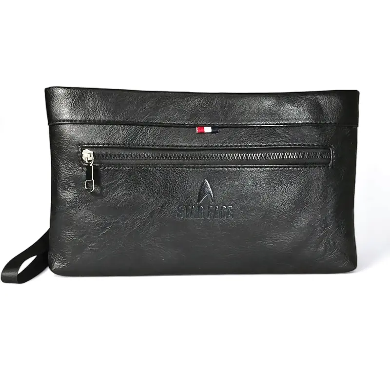 Polo Amstar Star Face Tas Multifungsi Handbag Slim Slingbag Clutch Unisex Kulit Pu Premium Pria Waistbag 3