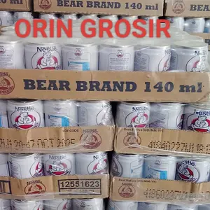 Susu Beruang Brand - Ukuran 140ml (Isi 30 Kaleng) - Milk