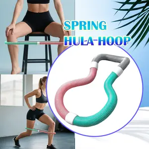 [SAHABAT-MANCING]Soft Spring Hula Hoop Olahraga Fitness Protable Lembut Elastis untuk latihan keluarga Dibawa