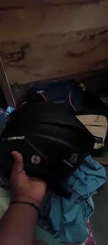 Product Review of HELM HALF FACE HKM COSMO TERBARU FREE SPOILER HELM DEWASA PRIA WANITA SNI KEKINIAN BISA COD MURAH from M**5 1