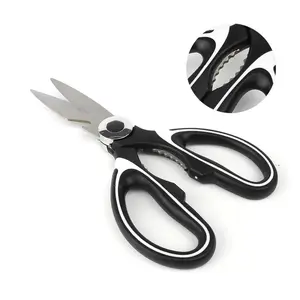 Gunting Besar Dapur Serbaguna Gunting Ikan Ayam Daging Stainless Steel dengan pembuka botol