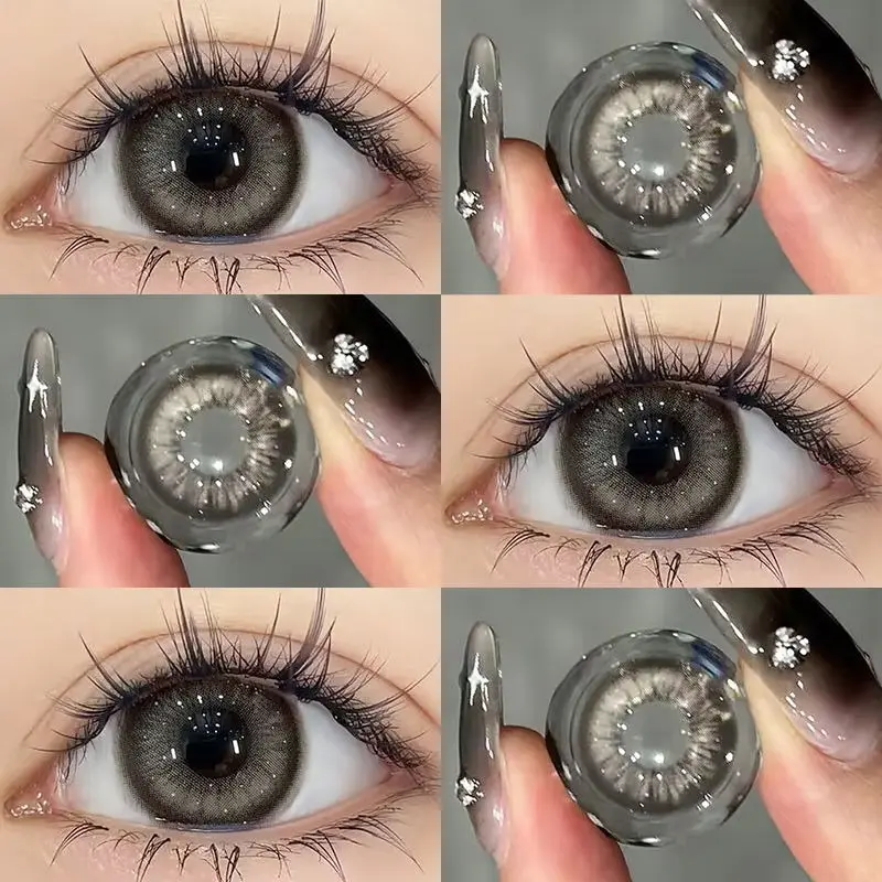 Thai Milk Tea Green Surprise authentic Eyelashes Big Eye It looks nice.