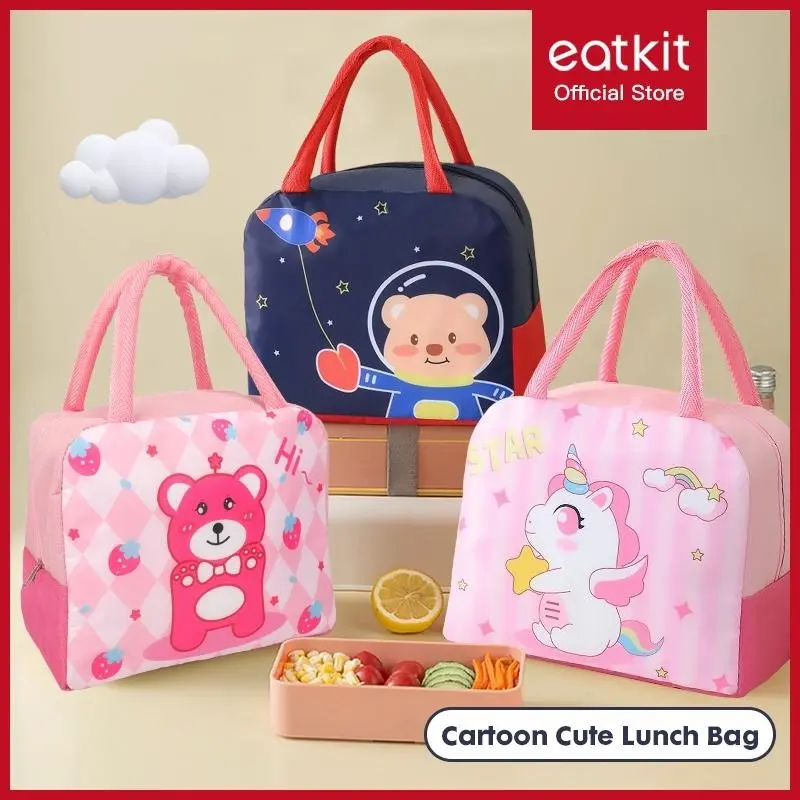 Eatkit Tas Bekal Makanan Anak Lunch Bag Tempat Bekal Anak Tempat Penyimpanan Makanan Tas Lunch Box