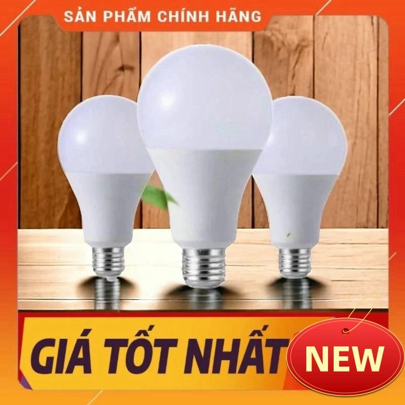  Bóng đèn Led 1W 3W 5W 7W 9W Bulb TRÒN Sáng Trắng Vàng Ấm chống nước tiết kiệm điện đui vặn E27 