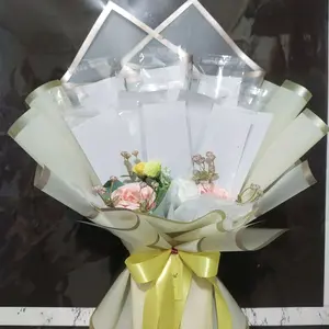 Rina florist buket uang kosong.buket bunga. buket wisuda