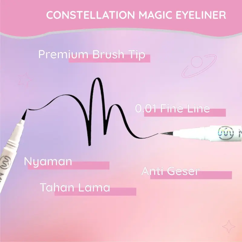 MINIPINK Eyeliner Constellation Waterproof MP005 3