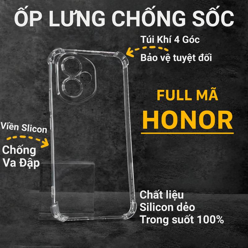 Ốp Chống sốc cho Honor 600 500 400 300 200 90 X9a X9b X9c X9d X8a X8b X8c X8d…