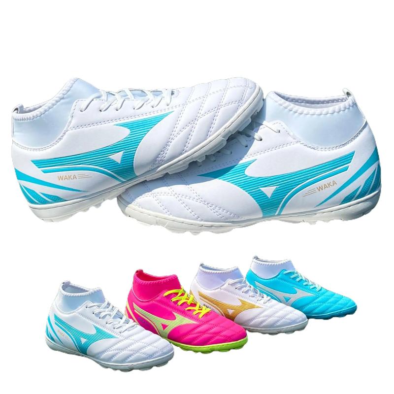   TẶNG QUÀ  Giày đá bóng cổ cao đế cao su Mino Neo 3  khâu full đế _Giày bóng đá giá rẻ. Sport Giày Thể Thao Đá Banh Sneaker 