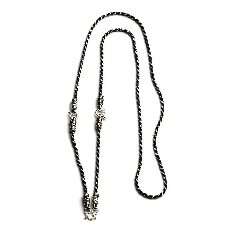 Three Hanging Five Hanging Thai Amulet Chain Necklace Pendant Ornament Lanyard Necklace Men and Women