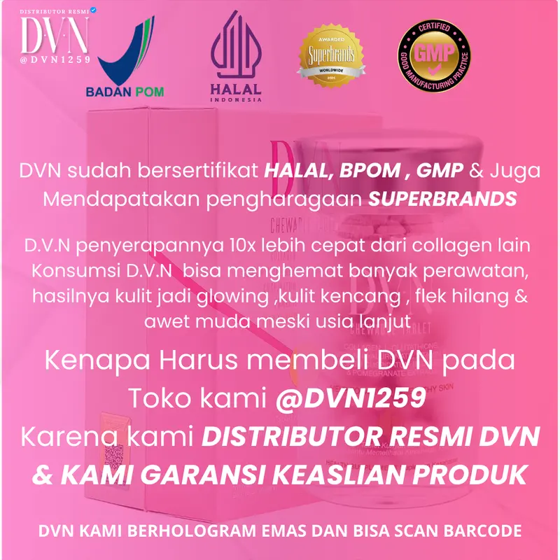 DVN ORIGINAL LIVE 2 Box  | DVN COLLAGEN ORIGINAL AMAN UNTUK SEMUA KULIT 3
