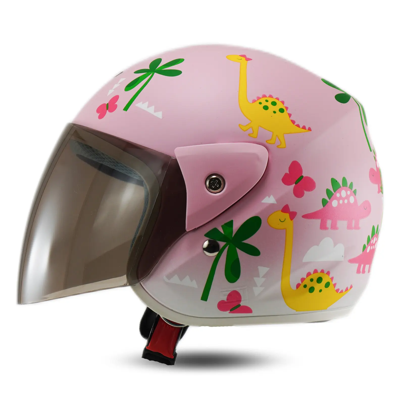 Helm Anak Motif Lucu Helem Bogo Anak Kuping Kucing SNI Helmet Kaca Motorcycle