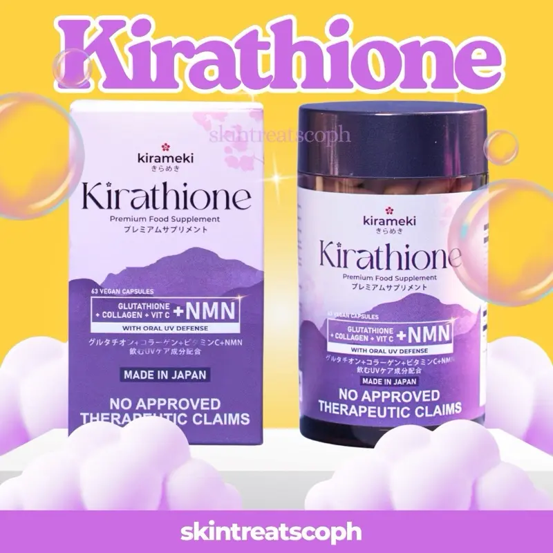 premium glutathione gummy price in pakistan Kirameki Kirathione Glutathione, NMN, Collagen, Vitamin C, Oral UV Defense  & 63 Capsules Made in Japan