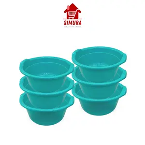 6PCS 1PCS BASKOM BULAT TANGGUNG GOLDEN SUNKIST  (BBT 2029 H/B) #GROSIR