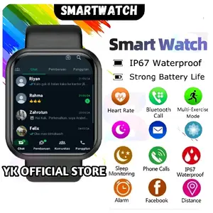 Jam Tangan Pintar Healty New Sport Dz09 A1 V8 U10 Camera control Music Live Monitor Led Remote Smartwatch Sensor Touch Button Pelacak kesehatan support notif sosmed