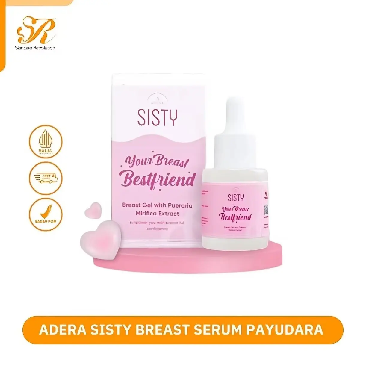 Adera Sisty Your Breast Merawat Mengencangkan Sikembar Agar Berisi Ampuh Cepat Asli 20ml  Extract Payudara Perawatan
