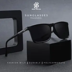 Berrybarton Kacamata Hitam Sunglasses Outdoor Running Anak Motor Luar Ruangan Lensa Polarized Anti Silau Terpolarisasi Fashion Eyewear Unisex Laki Perempuan Model 8262