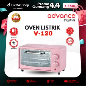 【COD】NEW Advance Votre V-120 Oven Listrik Pemanas atas bawah Garansi Resmi 1 Tahun
