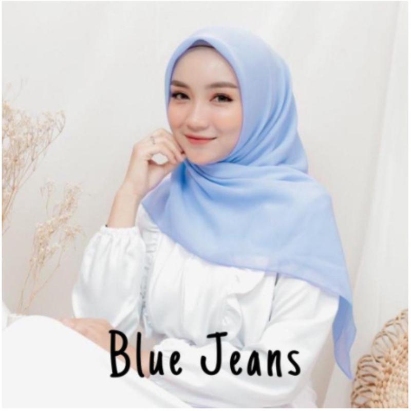 BELLASQUARE - HIJAB SEGIEMPAT - KERUDUNG BELLA SQUARE - HIJAB PERSEGI - 60 WARNA PILIHAN Muslim 5