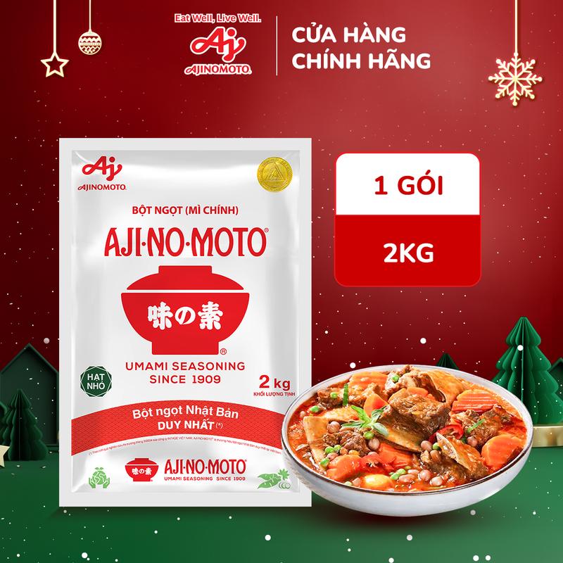  Bột ngọt "AJI-NO-MOTO" Hạt nhỏ 2Kg 