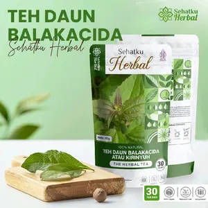 Teh Daun Balakacida Sehatku Herbal | Teh Herbal Alami | Minuman Detoks & Penyeimbang Tubuh | Teh Daun Kering Tradisional untuk Kesehatan Hati & Pencernaan