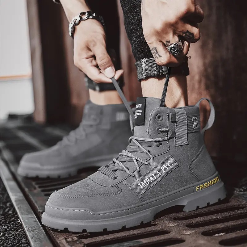 Sepatu Boots Pantofel Formal Pria Casual Docmart Pria 4
