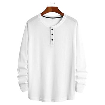 Product Review of KAUS KANCING WAFFLE LENGAN PANJANG PRIA MODEREN TERBARU Baju Hitam from B** L**M 0
