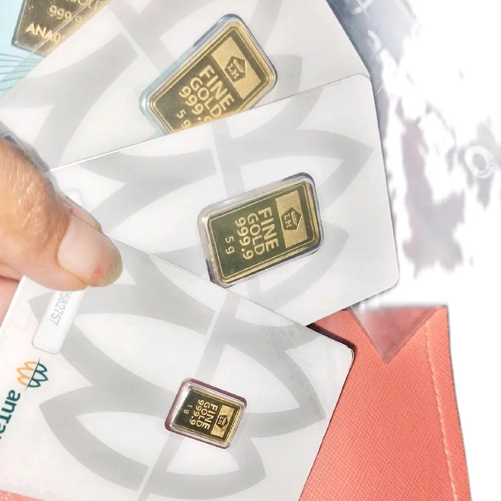 Logam mulia 1gr , 5gr Asli Certieye