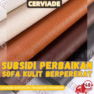 【Cerviade】Lem impor yang kuat Tempat Lokal Sticker Kulit Sofa Leather Repair Sticker