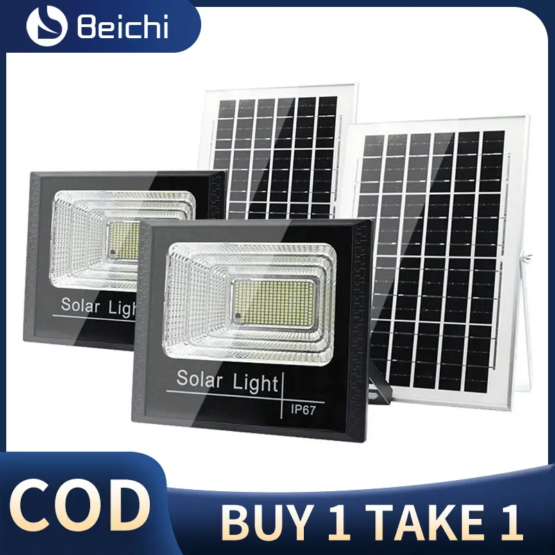 Solar Light Outdoor LED Light outdoor LED solar flood light solar lights outdoor waterproof street light waterproof with remote control