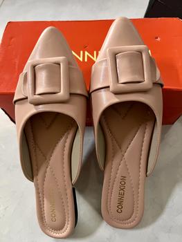Product Review of Sandal Wanita Bustong Teplek Kotak Cantik Shoes Sendal Cewek from K**a f**n 0