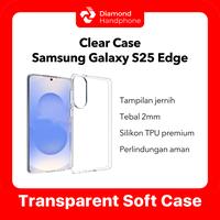 Gambar Case Samsung S25 Edge Transparent Bening Anti Kuning Airbag TPU Silikon dari Diamond Handphone Bali Kota Denpasar 1 Tokopedia
