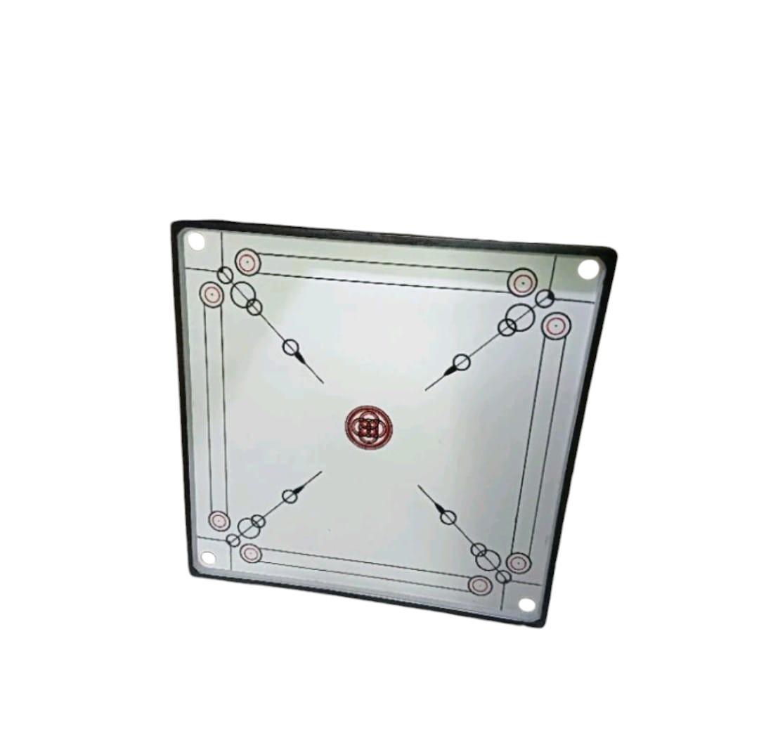 Meja Karambol 95Cm X 95Cm bonus biji dan kristal Games Board