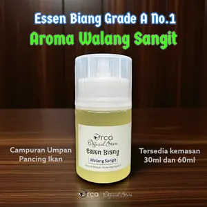 Orca Biang Essen WALANG SANGIT Umpan Pancing Ikan Aroma Grade A Kualitas No.1 Kemasan 30ml dan 60ml