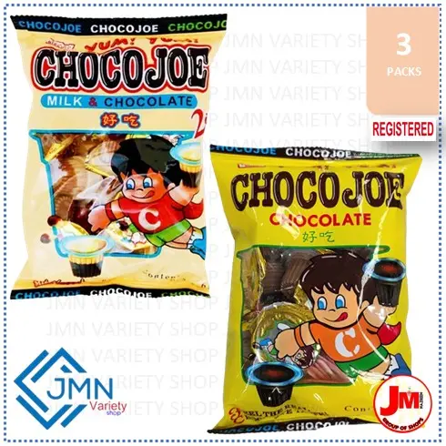 JM FG-0317 | YumYum | 3 Packs | Choco Joe Yum Yum 20's x 6G | Chocolate | Milk-Chocolate [2]