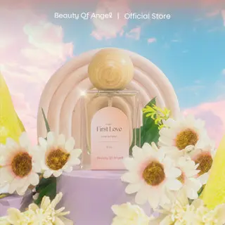 Beauty of Angel First Love Extrait de Parfume | Parfum unisex premium longlasting Pear Perfume Cair Wangi Vanila Peony Elegant Orange Box 4