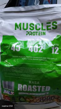 Product Review of Muscles protein Whey Protein Bubuk Kedelai Murni 1000 Gram from J**r L**t 1